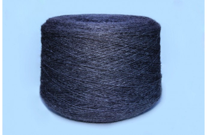 Tumši pelēka Merino vilnas dzija (300m/100g) spoles | Plungės Vilna